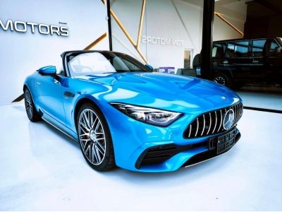 2024 New Mercedes AMG SL 43 Roadster สภาพป้ายแดงทุกประการ วิ่งเพียง 766 กิโล